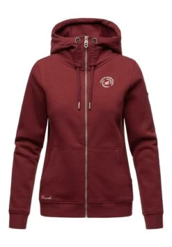 Marikoo Setsunaa - Sudadera Con Cremallera - Bordeaux -The lion company 10d71dfddbbb42cfa93bb8781749f3de