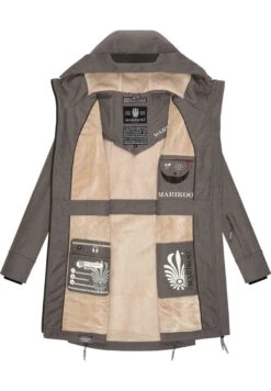 Marikoo Racquelle - Parka - Grey Melange -The lion company 12e8ff63842d4f25862d9ebb61991dc6