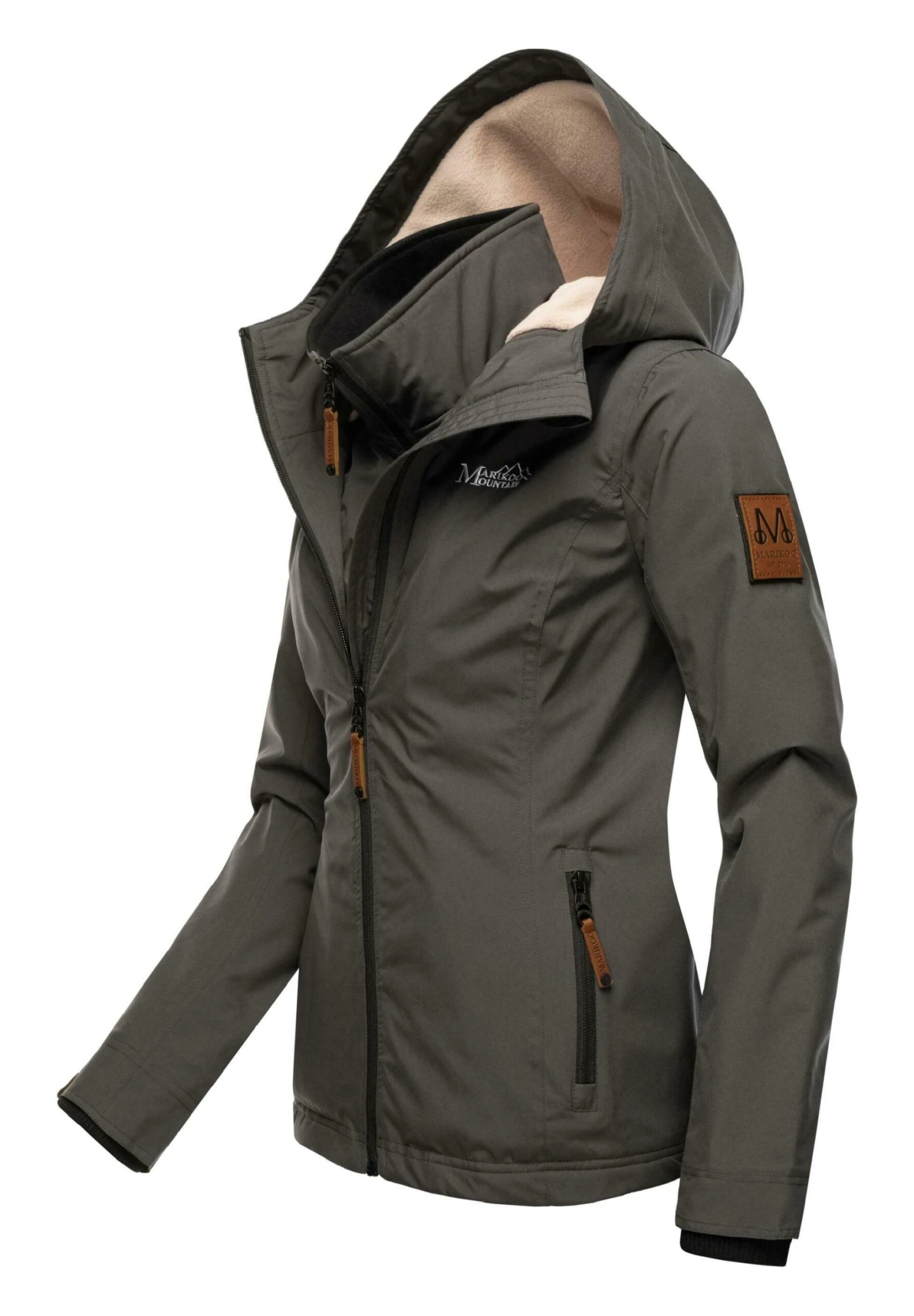 Marikoo Erdbeere - Chaqueta Outdoor - Dark Grey 5 Marikoo Erdbeere - Chaqueta Outdoor - Dark Grey - Imagen 3