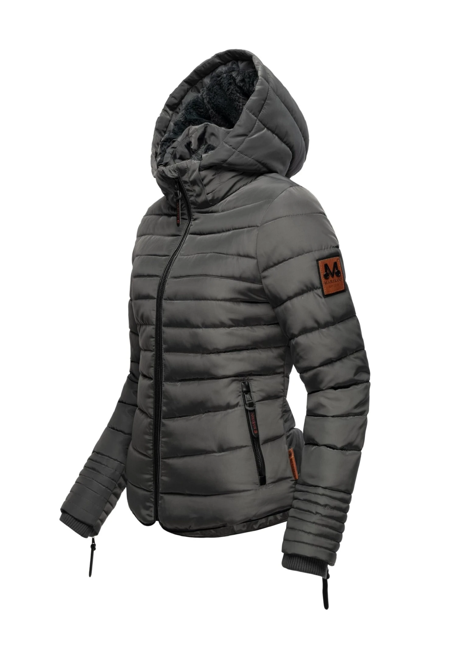 Marikoo Amber - Chaqueta De Invierno - Dark Grey 7 Marikoo Amber - Chaqueta De Invierno - Dark Grey - Imagen 5