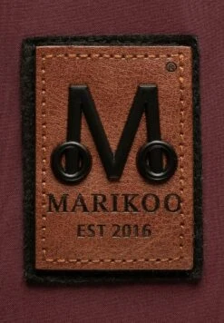 Marikoo Brombeere - Chaqueta Outdoor - Dark Red Melange -The lion company 1c7f7834c9cf474ba86c870fe664f750