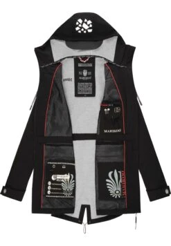 Marikoo Ulissaa - Impermeable - Black -The lion company 1c8712390f2541ffafe3bdd2f1bb970d
