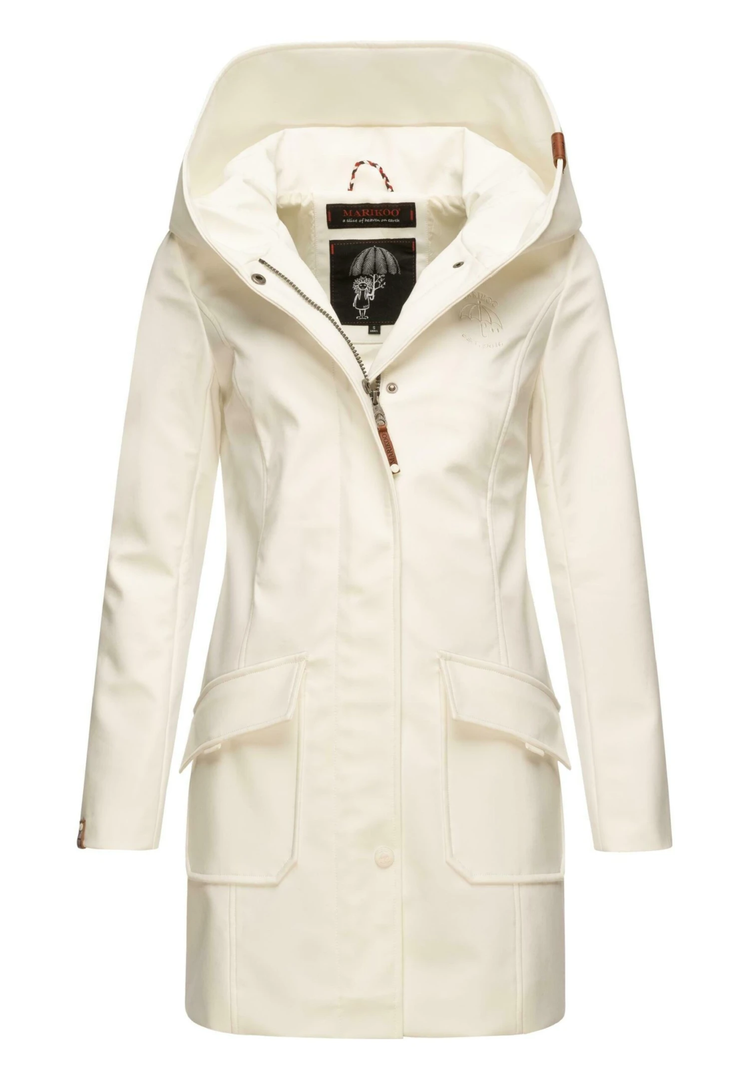 Marikoo Mayleen - Impermeable - Offwhite 7 Marikoo Mayleen - Impermeable - Offwhite - Imagen 5