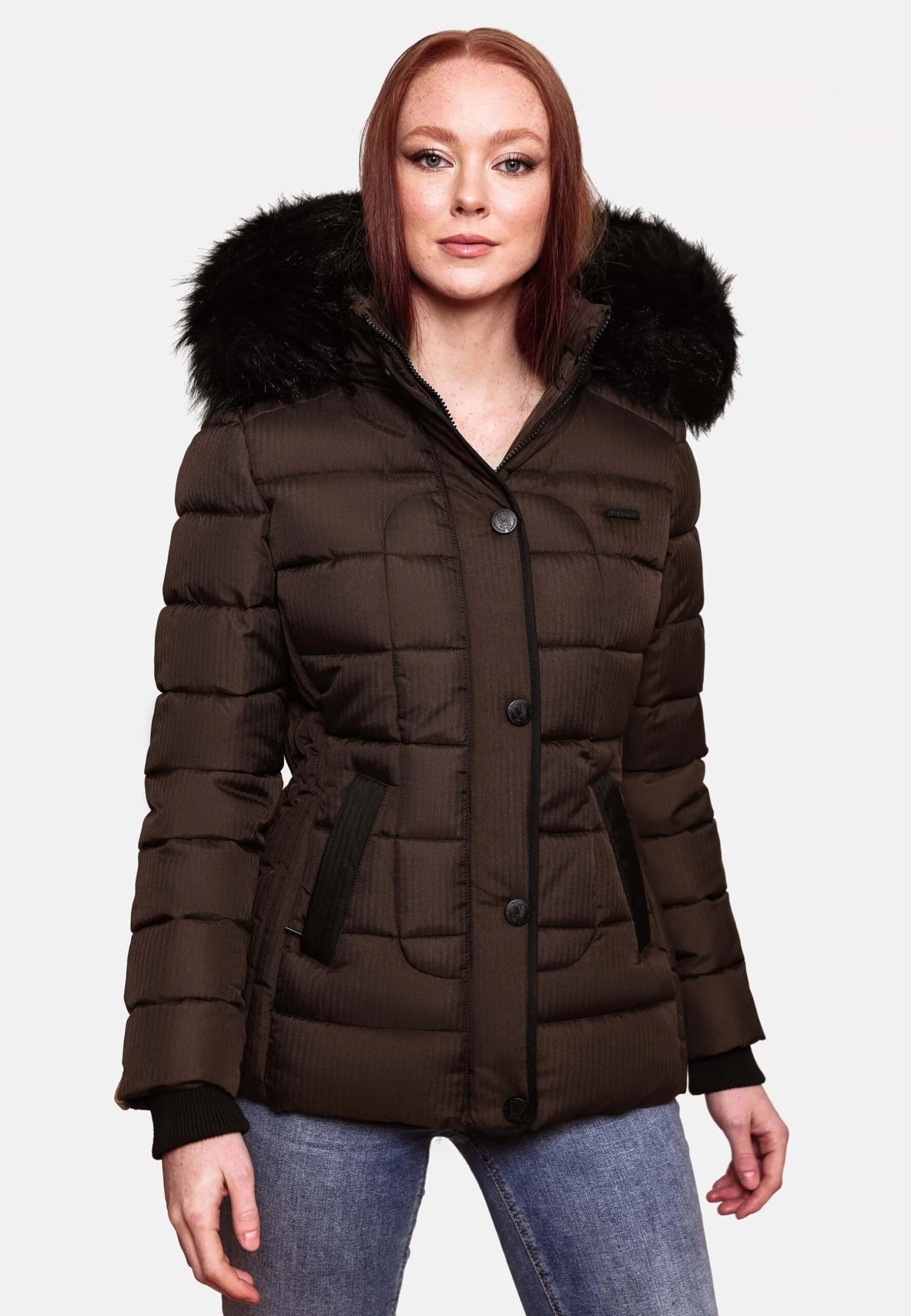 Marikoo Unique - Chaqueta De Invierno - Dark Choco 3 Marikoo Unique - Chaqueta De Invierno - Dark Choco