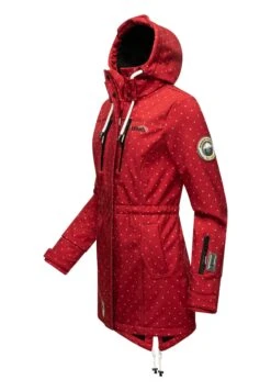 Marikoo Zimtzicke - Parka - Red W Dots -The lion company 2dbad09168804efb912ecdb2878bc825
