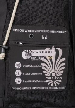 Marikoo Zimtzicke - Parka - Black -The lion company 2e1d8a19458045f79aa372b035e052d2