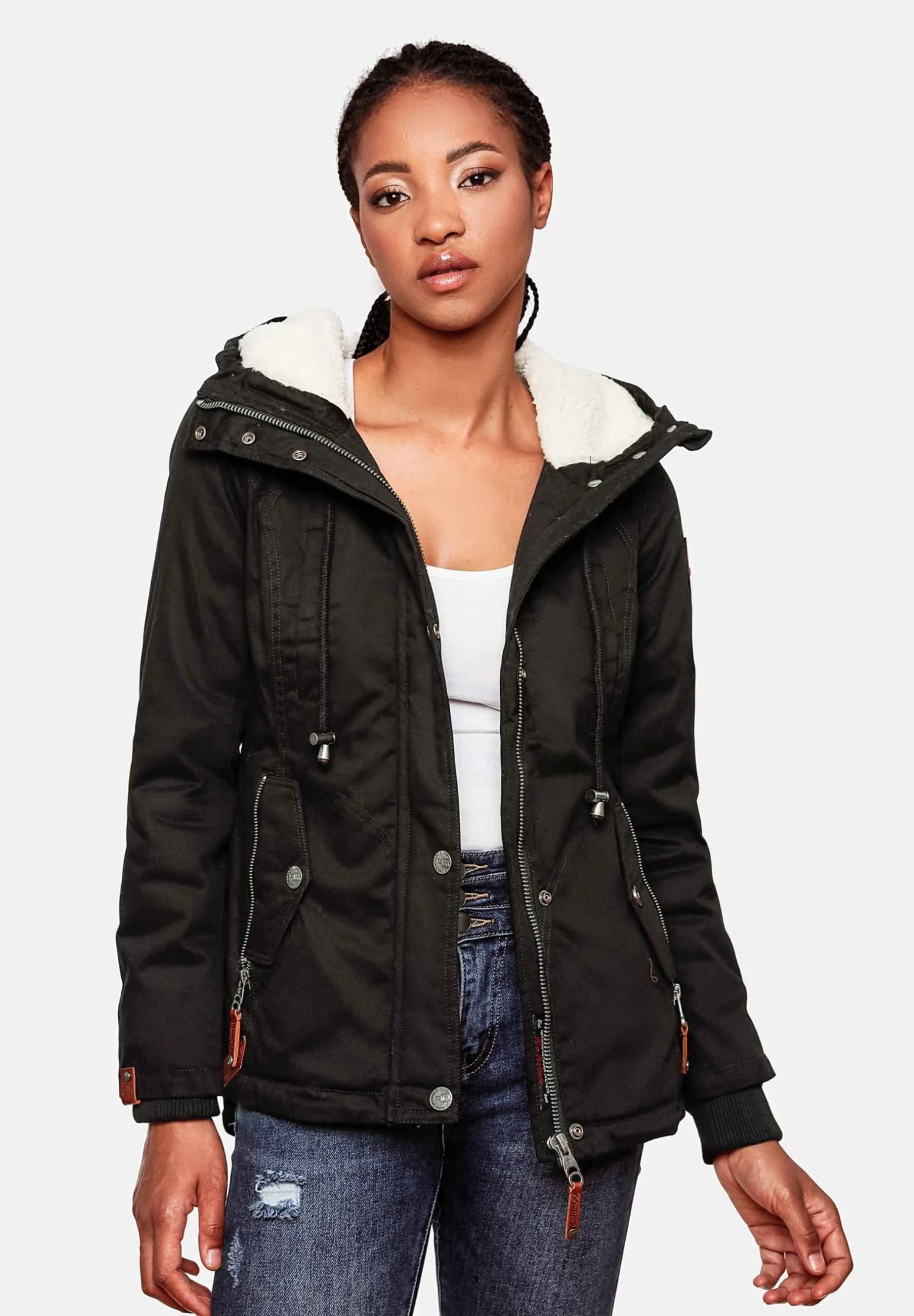 Marikoo Manolya - Abrigo De Invierno - Black 6 Marikoo Manolya - Abrigo De Invierno - Black - Imagen 4