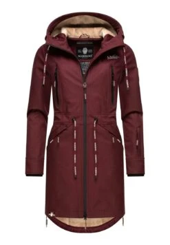 Marikoo Racquelle - Parka - Dark Red Melange -The lion company 437af6ee4b1843c2b3b020f3def7bd48