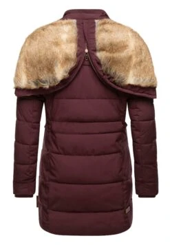 Marikoo Lieblings - Abrigo De Invierno - Dark Red Melange -The lion company 45ea34fba8aa4e029bef10a8b0abd638