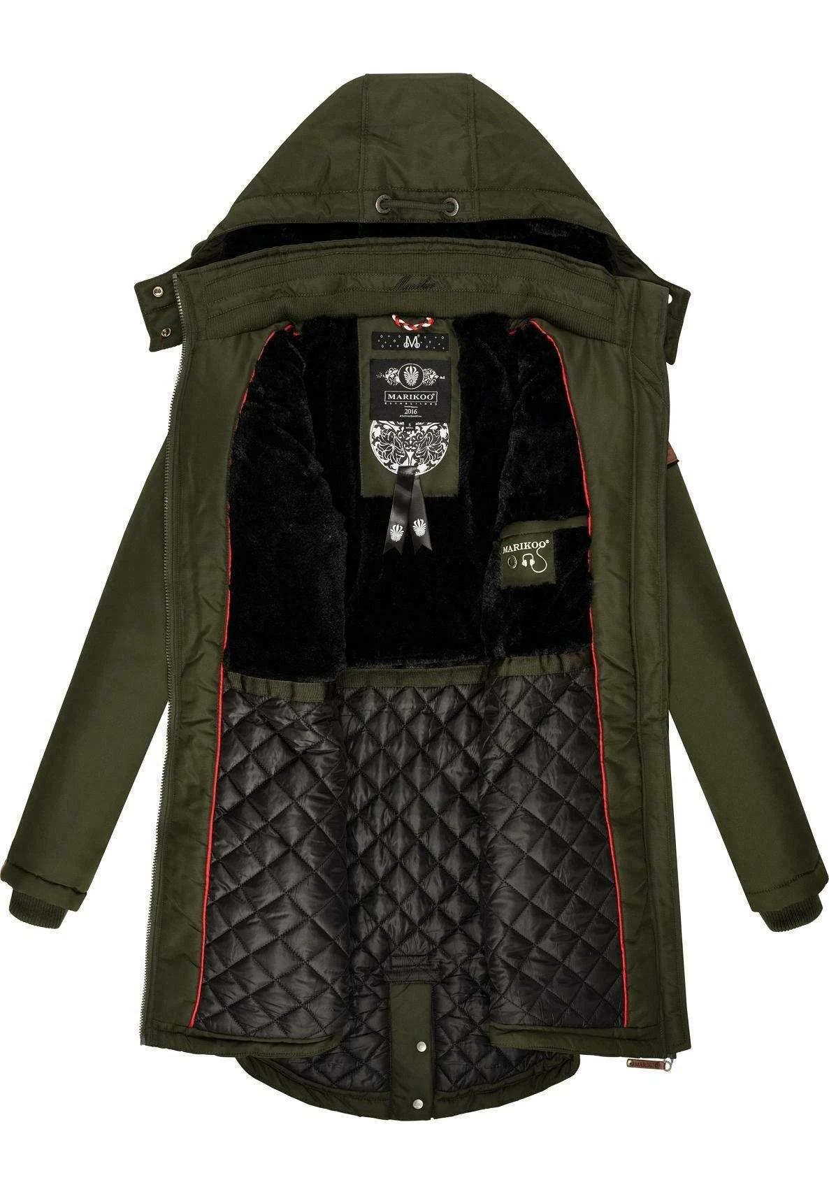 Marikoo Kamii - Abrigo De Invierno - Olive 7 Marikoo Kamii - Abrigo De Invierno - Olive - Imagen 5