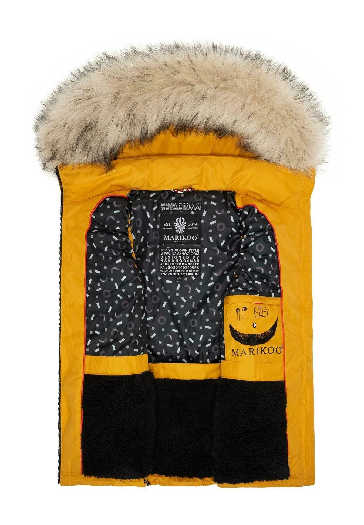 Marikoo Chaleco - Yellow 8 Marikoo Chaleco - Yellow - Imagen 6