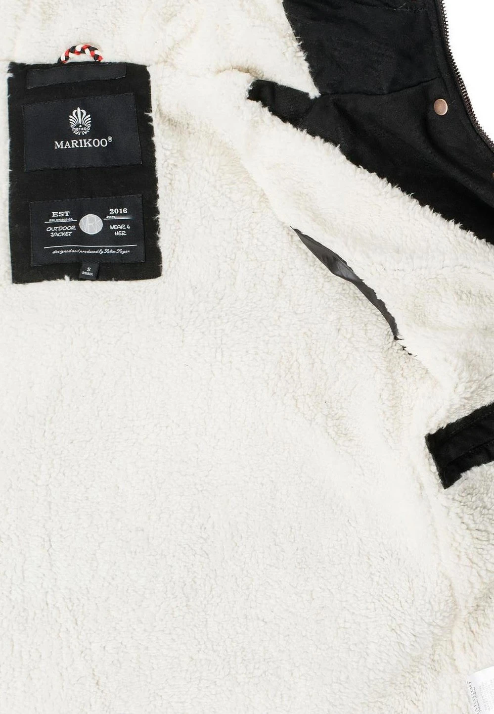 Marikoo Manolya - Abrigo De Invierno - Black 8 Marikoo Manolya - Abrigo De Invierno - Black - Imagen 6