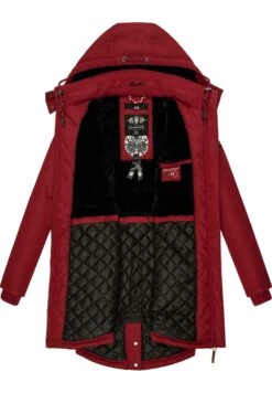 Marikoo Kamii - Abrigo De Invierno - Blood Red -The lion company 79a9435a11a84381b25537d8687cd4ae