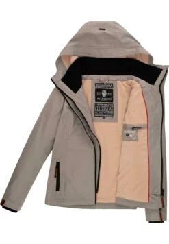 Marikoo Erdbeere - Chaqueta Outdoor - Zinc Grey -The lion company 7fc627c1f90f4165bfd1e606dfae031f