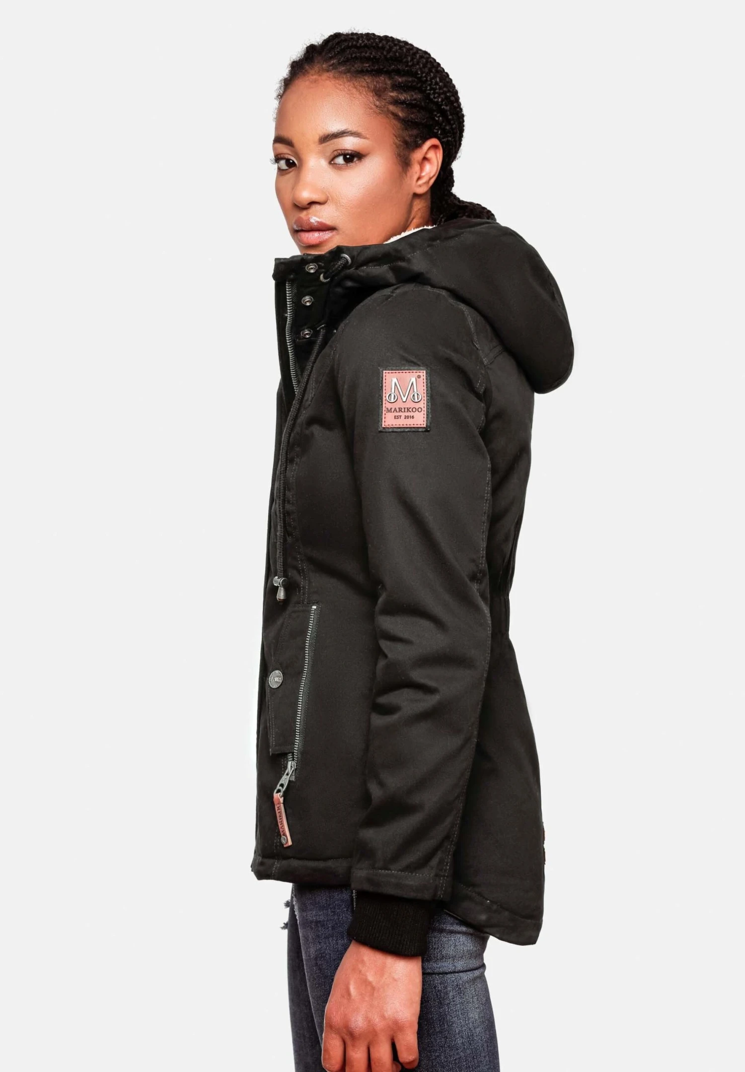 Marikoo Manolya - Abrigo De Invierno - Black 5 Marikoo Manolya - Abrigo De Invierno - Black - Imagen 3