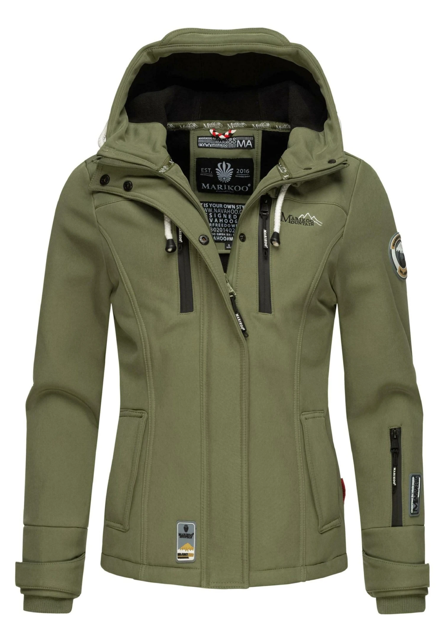 Marikoo Funktions - Chaqueta Outdoor - Green Melange 11 Marikoo Funktions - Chaqueta Outdoor - Green Melange - Imagen 9