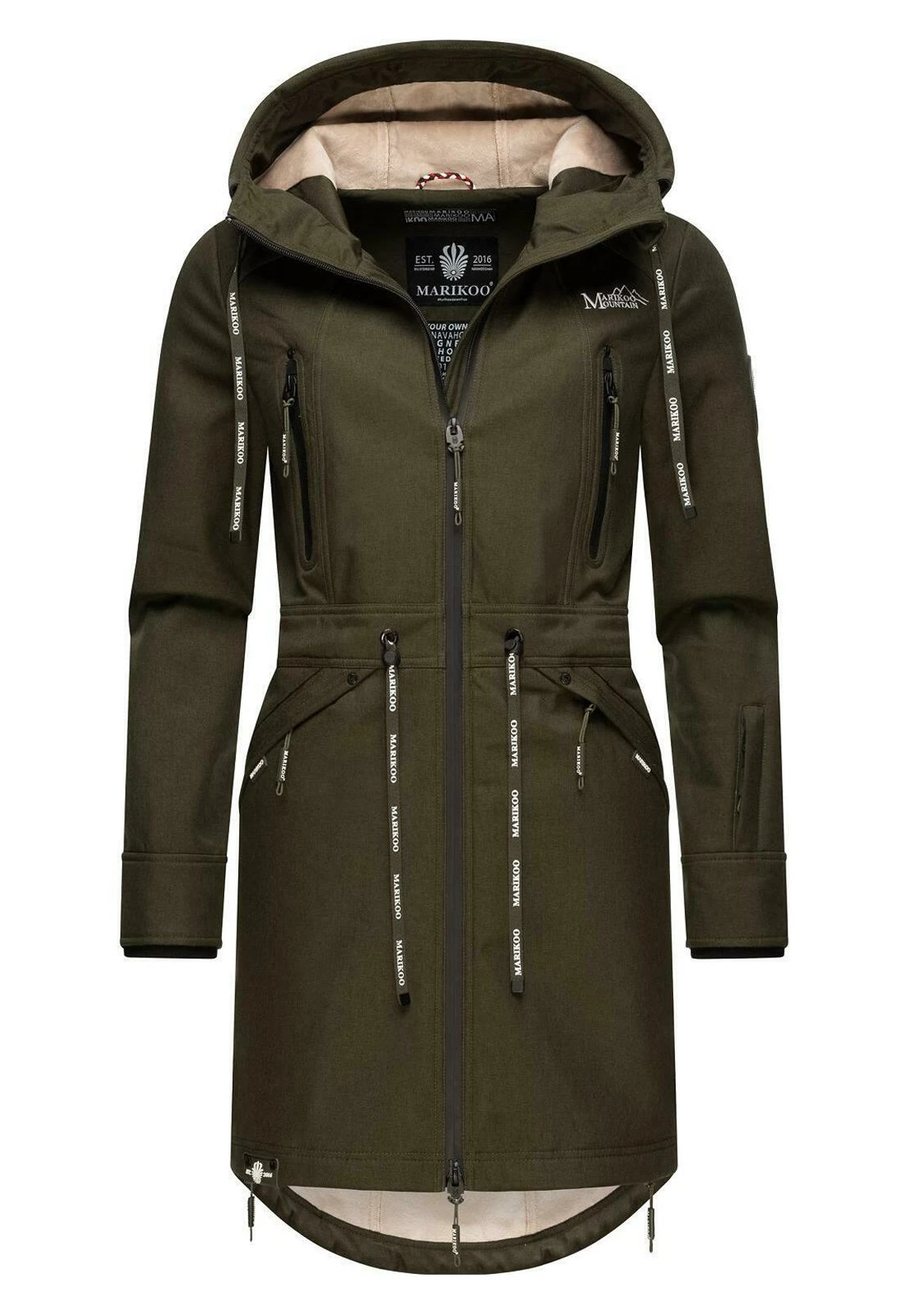 Marikoo Racquelle - Parka - Olive 6 Marikoo Racquelle - Parka - Olive - Imagen 4