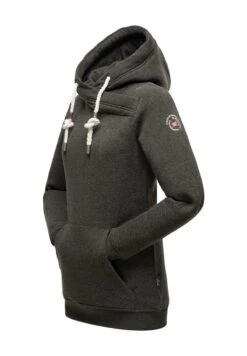 Marikoo Izuyaa - Jersey Con Capucha - Dark Grey Melange -The lion company 98b26e26d292470e9e225999651a6a3f