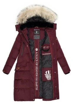 Marikoo Abrigo De Invierno - Dark Red Melange -The lion company 9a77194cecd44e2ebac4124538461ada