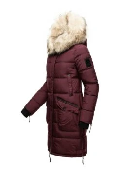 Marikoo Chaskaa - Abrigo De Invierno - Dark Red Melange -The lion company a1784c43fc014f7d92217fa4915eb9ec