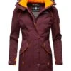 Marikoo Soulinaa - Parka - Dark Red Melange -The lion company a7c4c1af73db425188882f01a0b0d3ee
