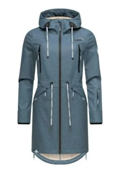 Marikoo Racquelle - Parka - Dusty Blue -The lion company b413fad005784699b2318d79f6542e48