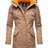 Marikoo Soulinaa - Parka - Taupe Grey -The lion company b6b526fdf3bd4b12a239a08a524405cf