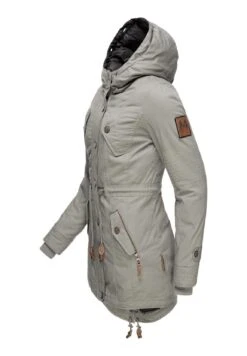 Marikoo Viva- Abrigo De Invierno - Gray -The lion company cb13eca54bc54e3b90bc51f43c8108d5