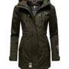 Marikoo Zimtzicke - Parka - Dark Olive W Print -The lion company cb3b524a3c95463088980d5accb4f06a