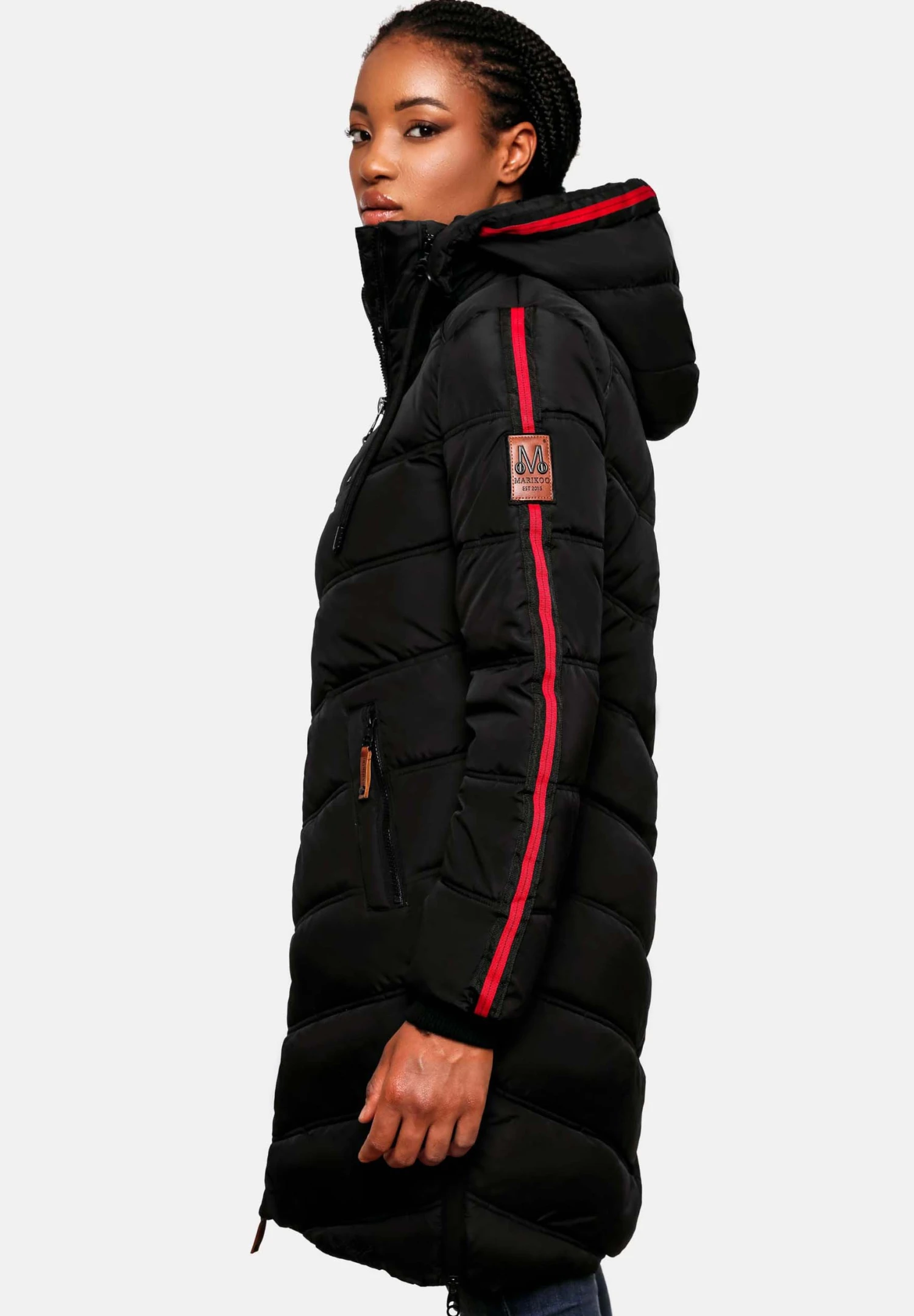 Marikoo Armasa - Abrigo De Invierno - Schwarz 6 Marikoo Armasa - Abrigo De Invierno - Schwarz - Imagen 4