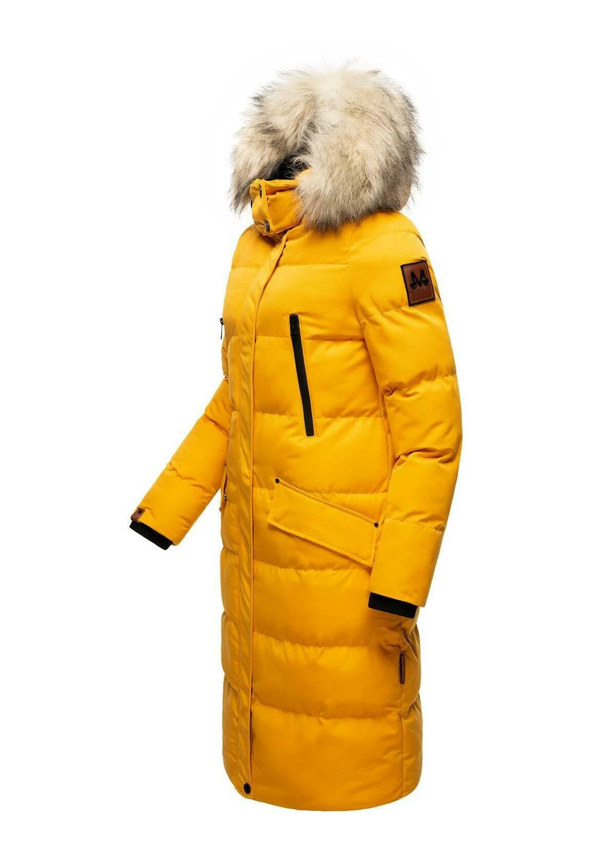 Marikoo Abrigo De Invierno - Dark Yellow 4 Marikoo Abrigo De Invierno - Dark Yellow - Imagen 2