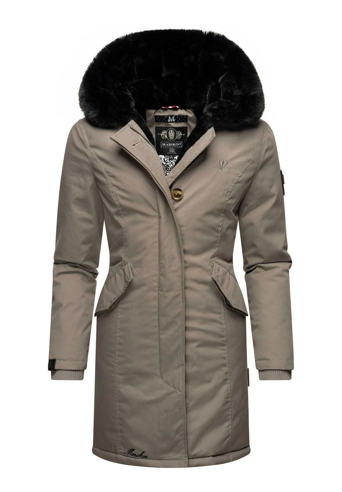 Marikoo Karambaa - Abrigo De Invierno - Grey 3 Marikoo Karambaa - Abrigo De Invierno - Grey