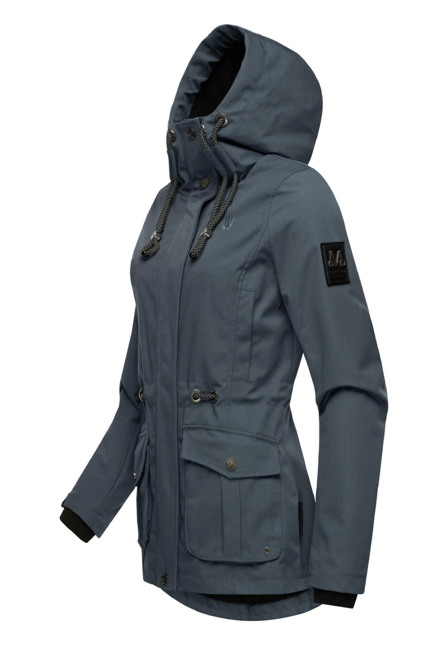 Marikoo Babetaa- Parka - Blue Melange 4 Marikoo Babetaa- Parka - Blue Melange - Imagen 2