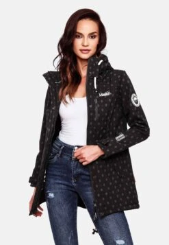 Marikoo Zimtzicke - Parka - Black Melange -The lion company f33baa1d7bd041faac76372ce71c5244