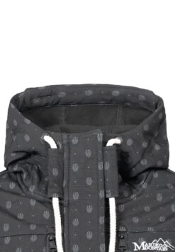 Marikoo Zimtzicke - Parka - Black Melange -The lion company f8249db0d8e444908e47e2325bc47273