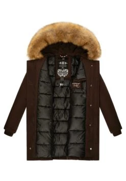 Marikoo Karmaa - Abrigo De Invierno - Dark Choco -The lion company f923dbb4133e4ac0b48ae9ebfa1fbc8f