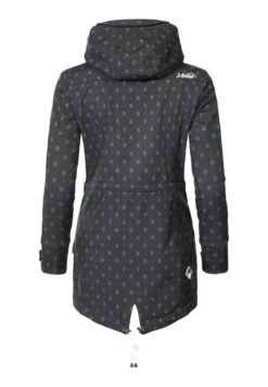 Marikoo Zimtzicke - Parka - Black Melange -The lion company fd3f5bf9a0934b5893037a12ae21e5c1